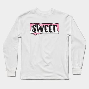 Slap - Sweet But Sassy (Pink) Long Sleeve T-Shirt